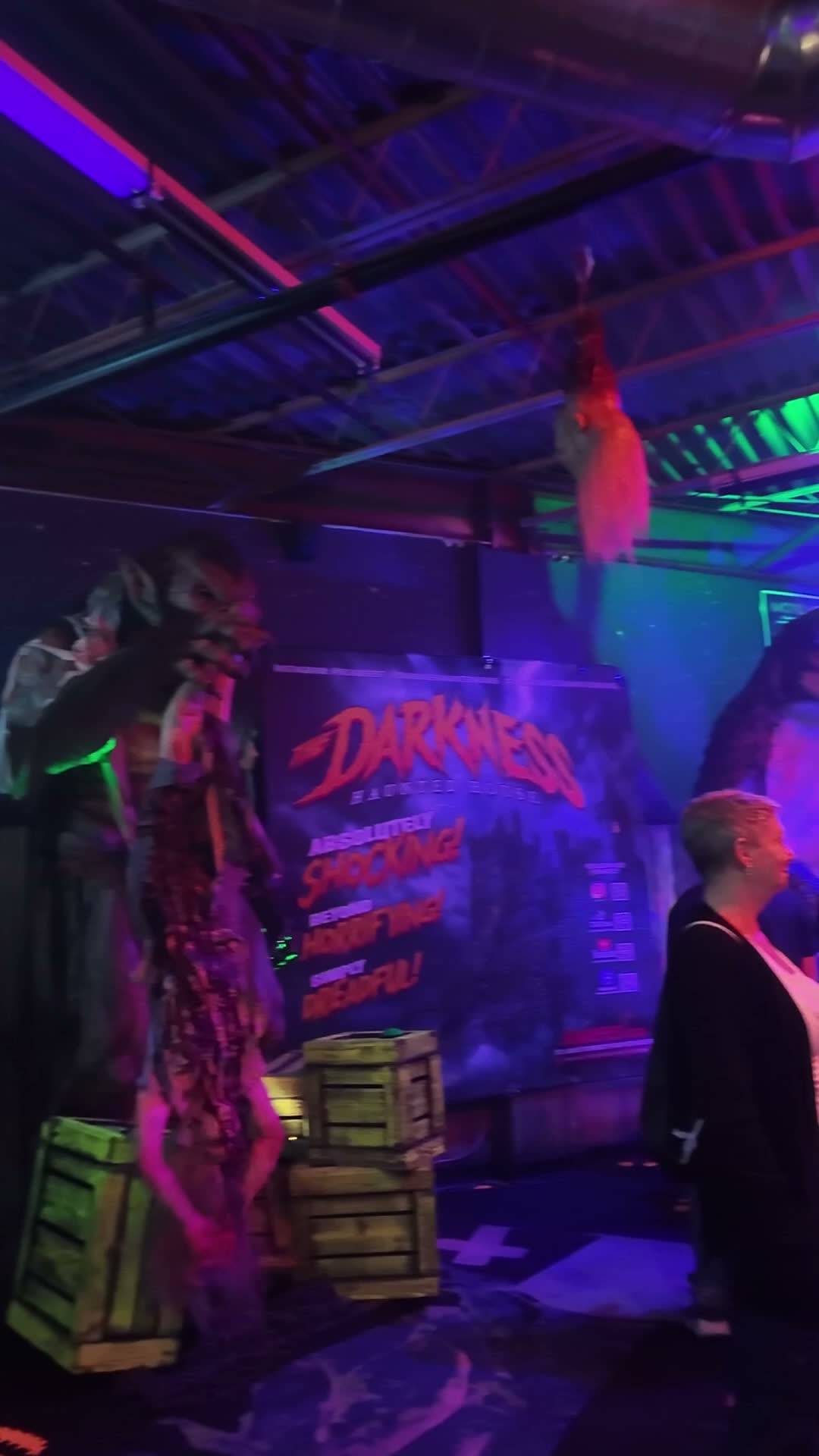 The Darkness pinball and horror museum